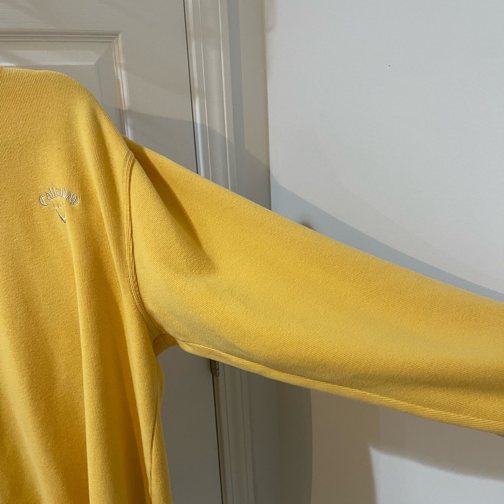 Yellow Callaway pullover - Picture 8 of 8